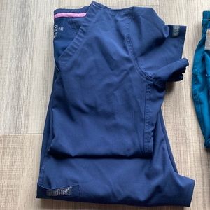 Med Couture Navy Scrub Set